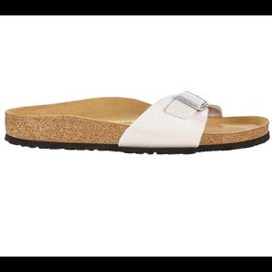 Birkenstock Madrid Galaxy Cream/White
